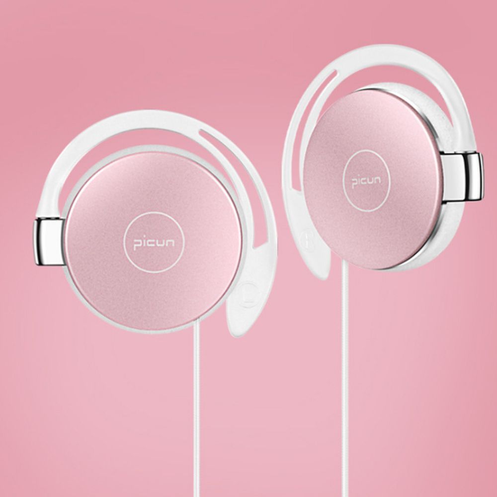 Super Bass Headphones Noise Canceling Headset Ear Hook Music Headphones with Mic For Ipods Computer Mp3 Player Mobile Telephone