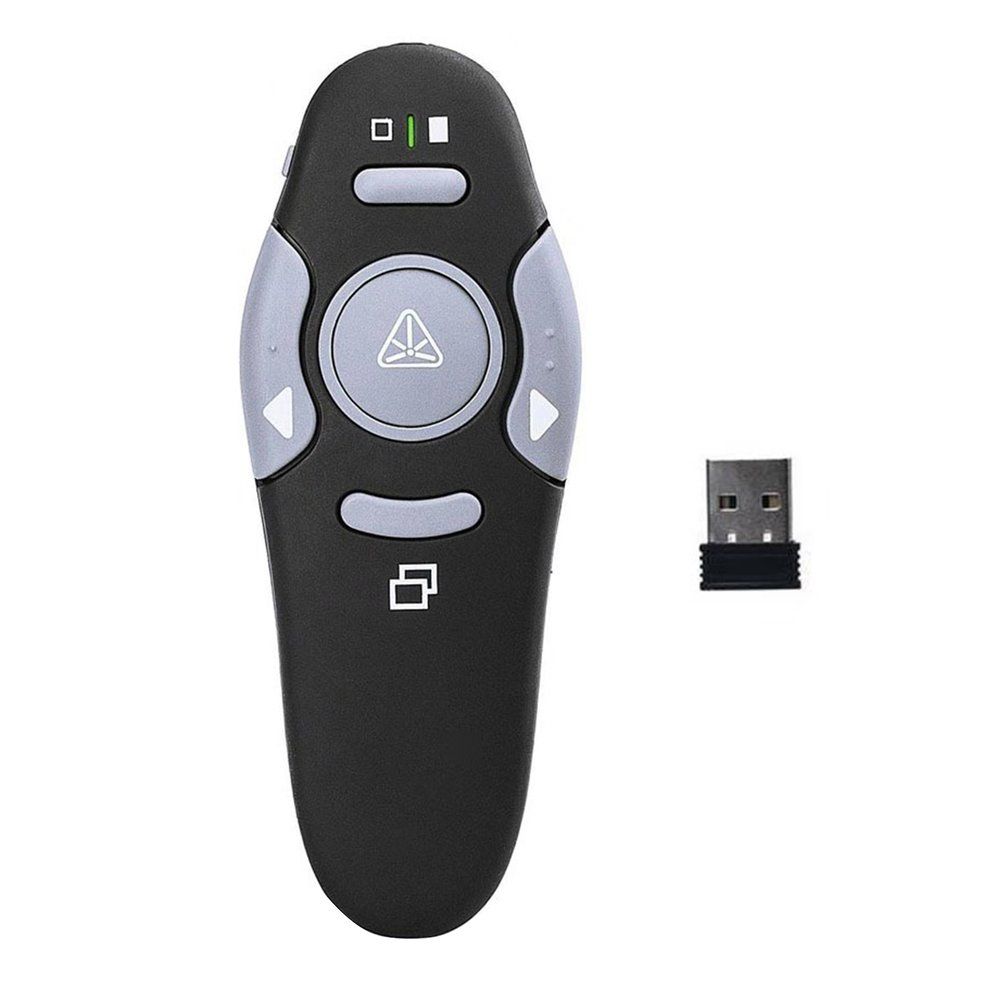 MA USB Wireless Presenter Powerpoint Clicker Presentation Remote Control Pen-Black