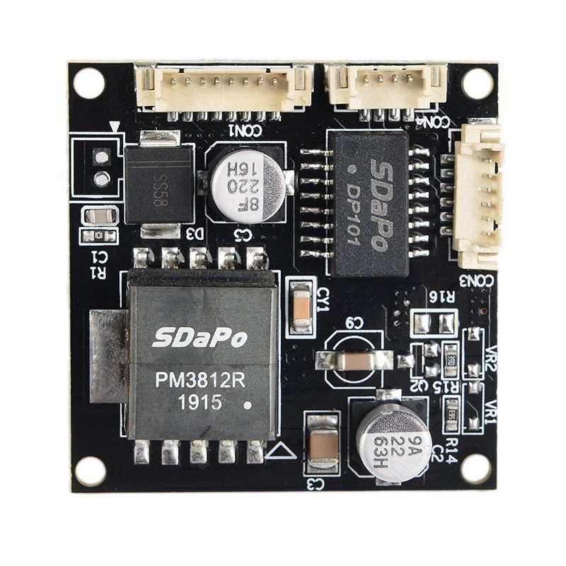 SDAPO POE Module PM3812R18W Isolated 1.5A POE Module with 6 Lights and 8 Lights, Power Up to 20W