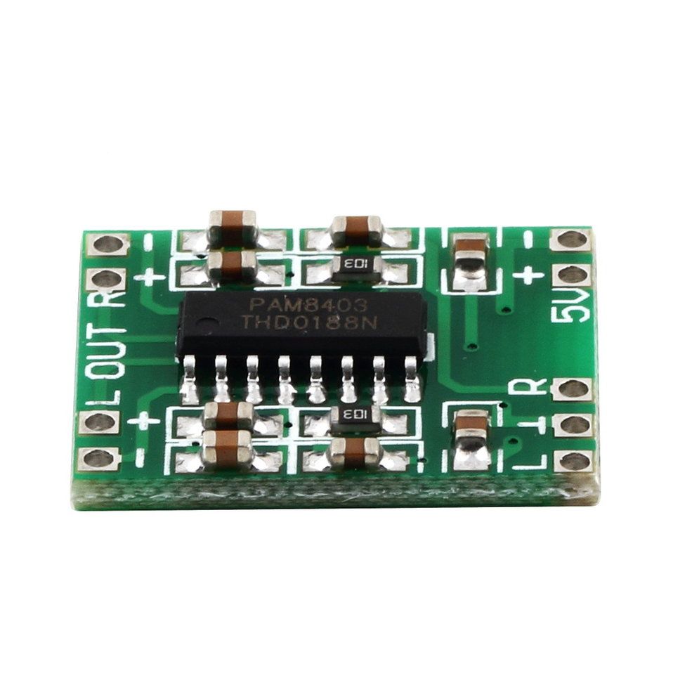PAM8403 Ultra Miniature Digital Power Amplifier Board Class D 2channelsx3W