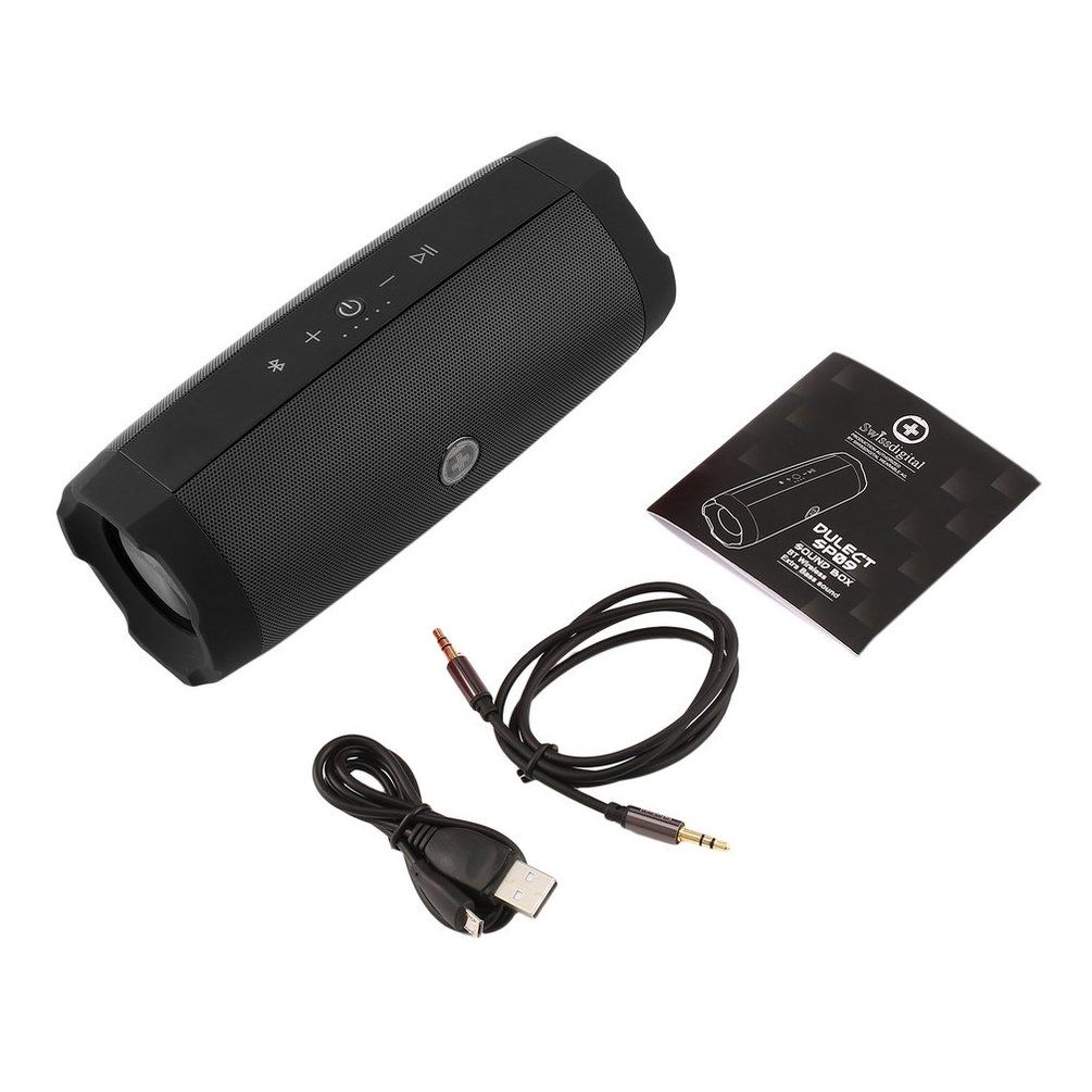 Swiss Digital Dulect Waterproof Sound Box BT Wireless Extra Bass Sound SP09