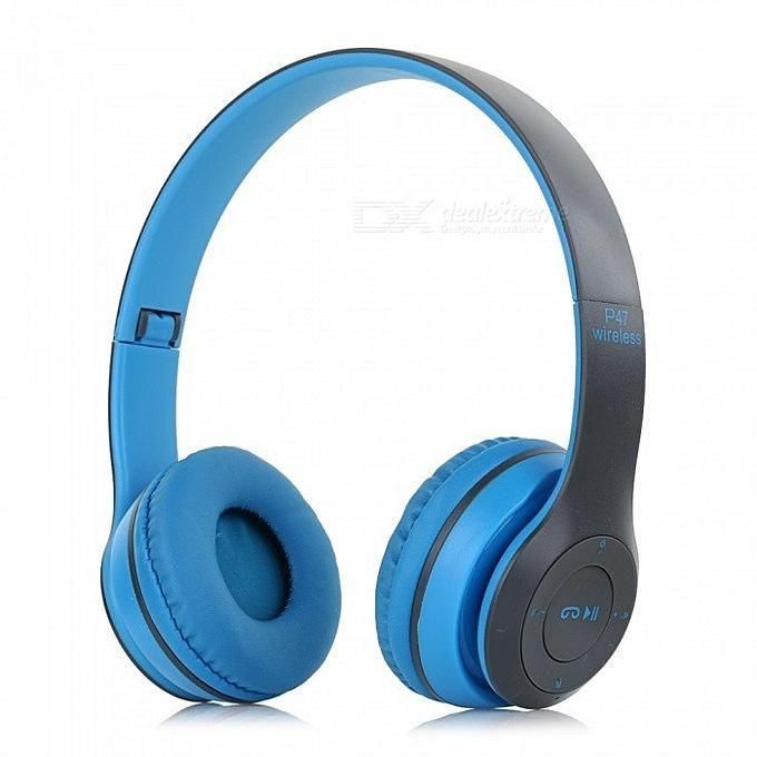 P47 - Wireless Bluetooth Headphone - blue