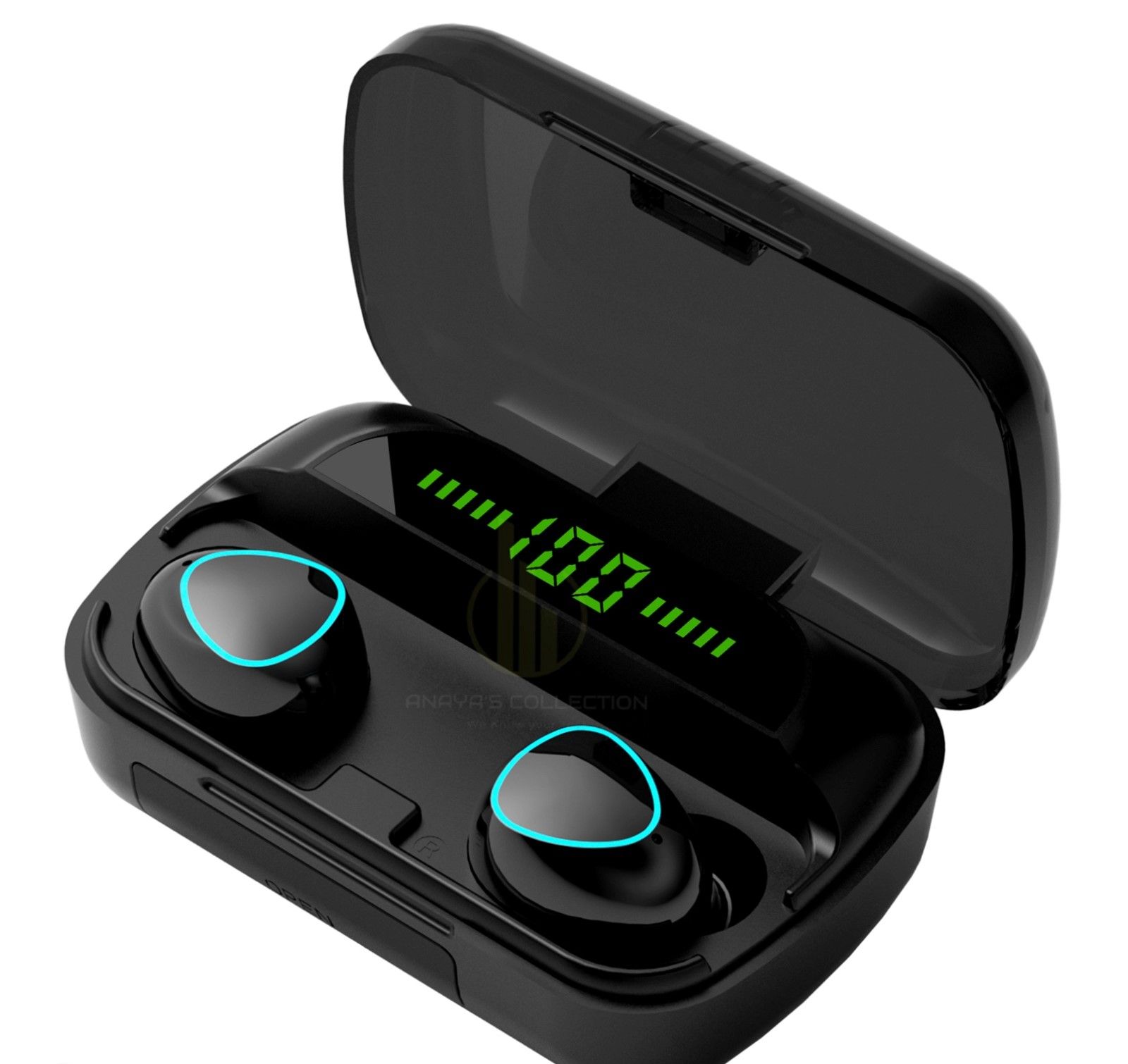 M10 TWS Earphone with 9D Stereo LED Digital Display