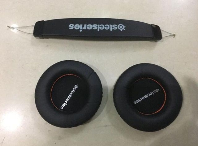 For SteelSeries Siberia V1 V2 V3 Prism Gaming Headphone Earpads Earmuffs Ear Pads Cushion With Headband