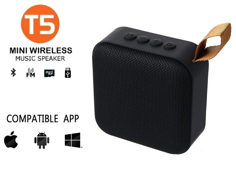 T5 Mini Speaker Bluetooth 4.2 Stereo Portable Speaker