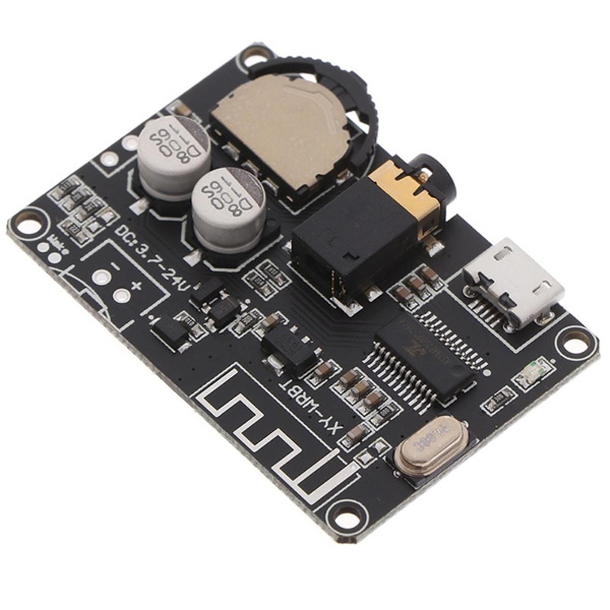 Bluetooth 5.0 Audio Receiver Wireless Board XY-WRBT DC 3.7-24v 5v 12v Set Top Box 3.7mm Stereo Audio Amplifier Adapter With Controllable Volume Music Module