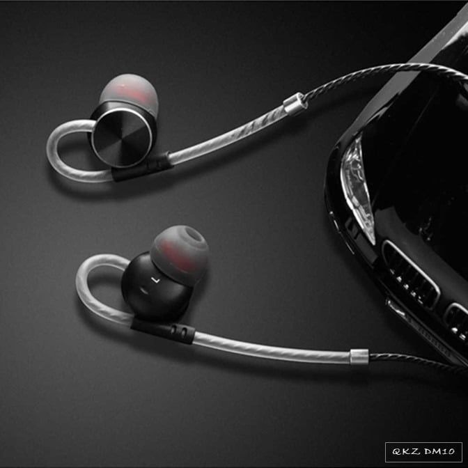 QKZ Metal DM10 Zinc Alloy HiFi Earphone In Ear Earphones