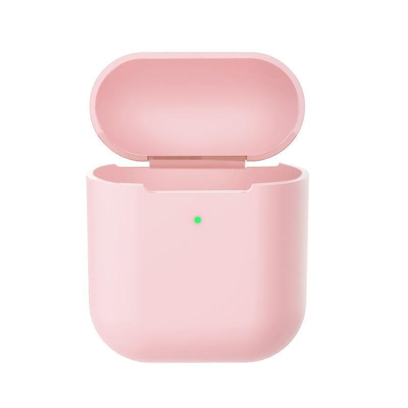 Earphone Case For Apple Airpods 2 Silicone Cover Bluetooth Headphone Air Pods Pouch Protective for Airpod Silm Case
