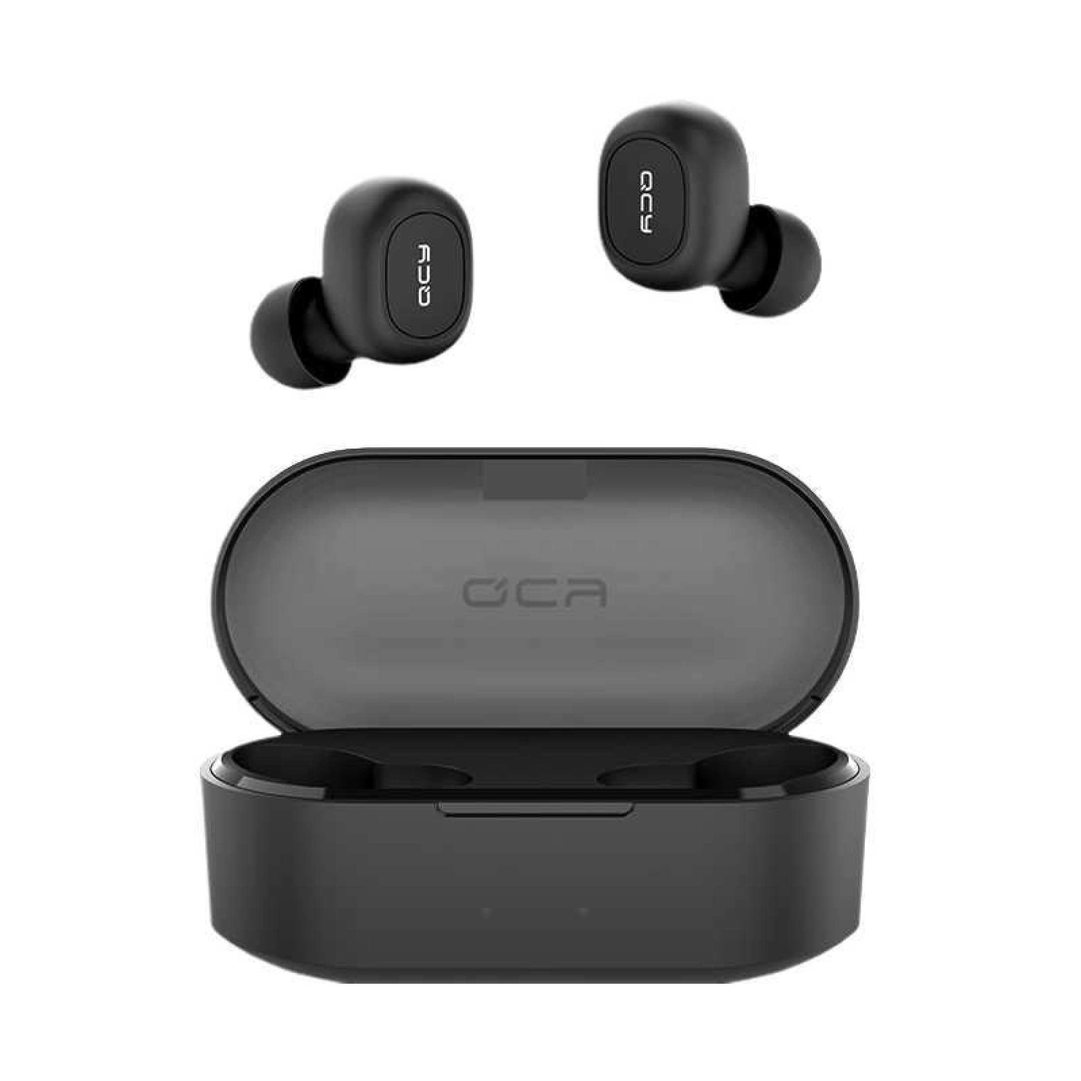 QCY T2C TWS Bluetooth 5.0 Dual Microphone Wireless Sports Earphone with Charging Box