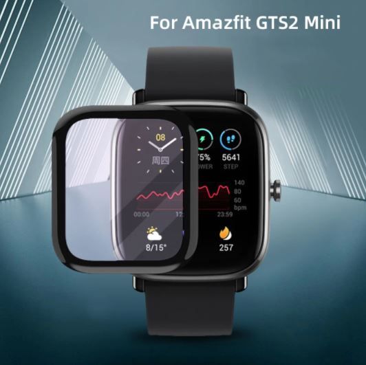 Amazfit gts 2 মিনি স্মার্টওয়াচ স্ক্রিন প্রোটেক্টর শুধুমাত্র সম্পূর্ণ গ্লাস