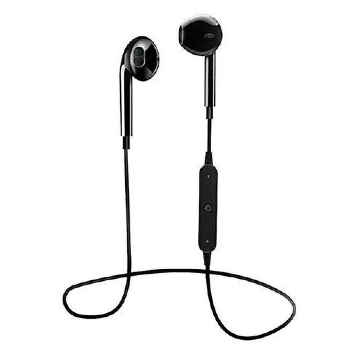 S6 Wireless Bluetooth Sports Stereo Headset - Black