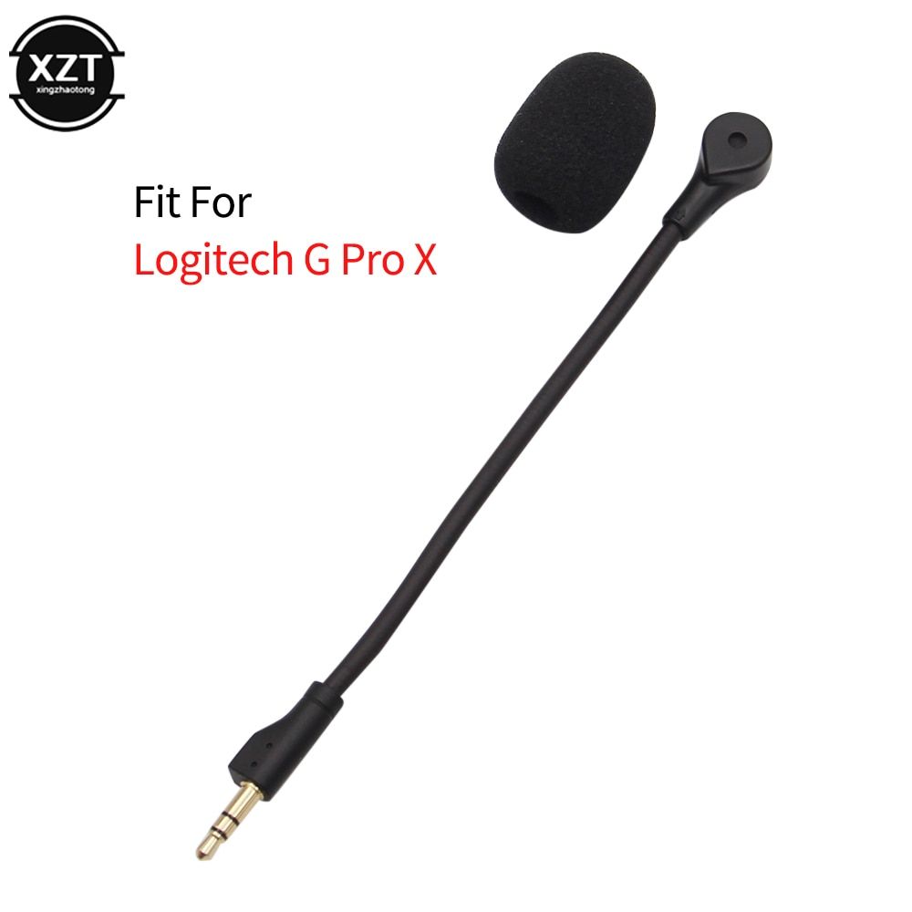 Replacement 3.5mm Microphone Stereo Studio for  G Pro X for Steelseies E-Sports Game Headset Gaming Headphones Mic A