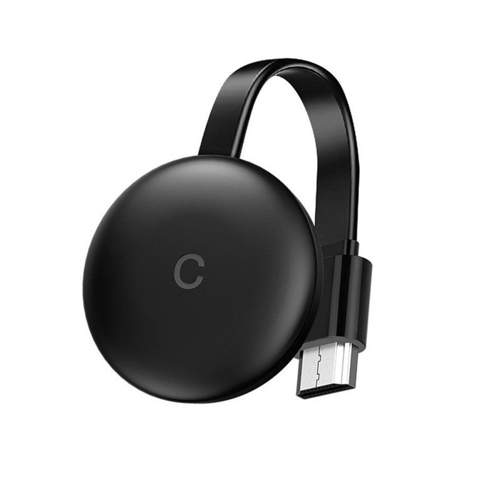 MA 5g Wifi HDMI-Compatible Wireless Screen Receiver Pusher Cast Mirror Adapter-Black
