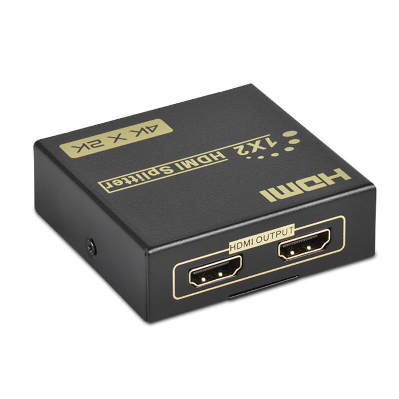 HDMI Splitter 1 in 2 Out 4K HDMI Video Splitter 1X2 Adapter HDMI Converter for TV BOX EU Plug