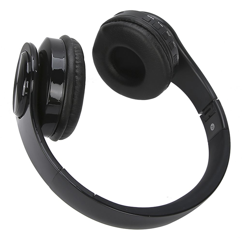 Head-Mounted Bluetooth Headset Wireless Card Sports Multi-Function Folding Computer Ear-Hook Stereo With Microphone Suitable