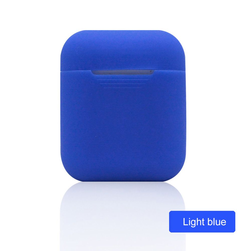 Soft Silicone Bluetooth Earphone Protective Case Cover Skin for AirPods