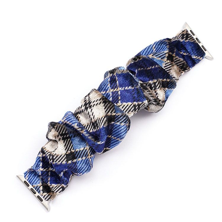 Fabric Elastic Strap for Apple Watch iwatch 6 5 4 3 2 1 SE 38mm 42mm 40mm 44mm Women Girls Scrunchie Replacement Band Bracelet
