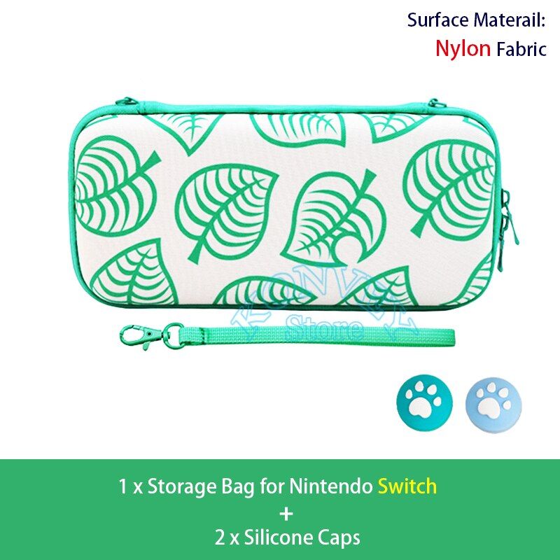 Nintendos Nintend Switch Bag Animal Crossing Portable Travel Carrying Case for Nintendo Switch/Lite Game Console Accessories