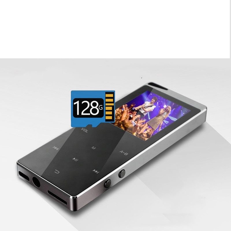 T03 Mp4 Player 16GB Build in Memory Bluetooth Metal Body Button Touch