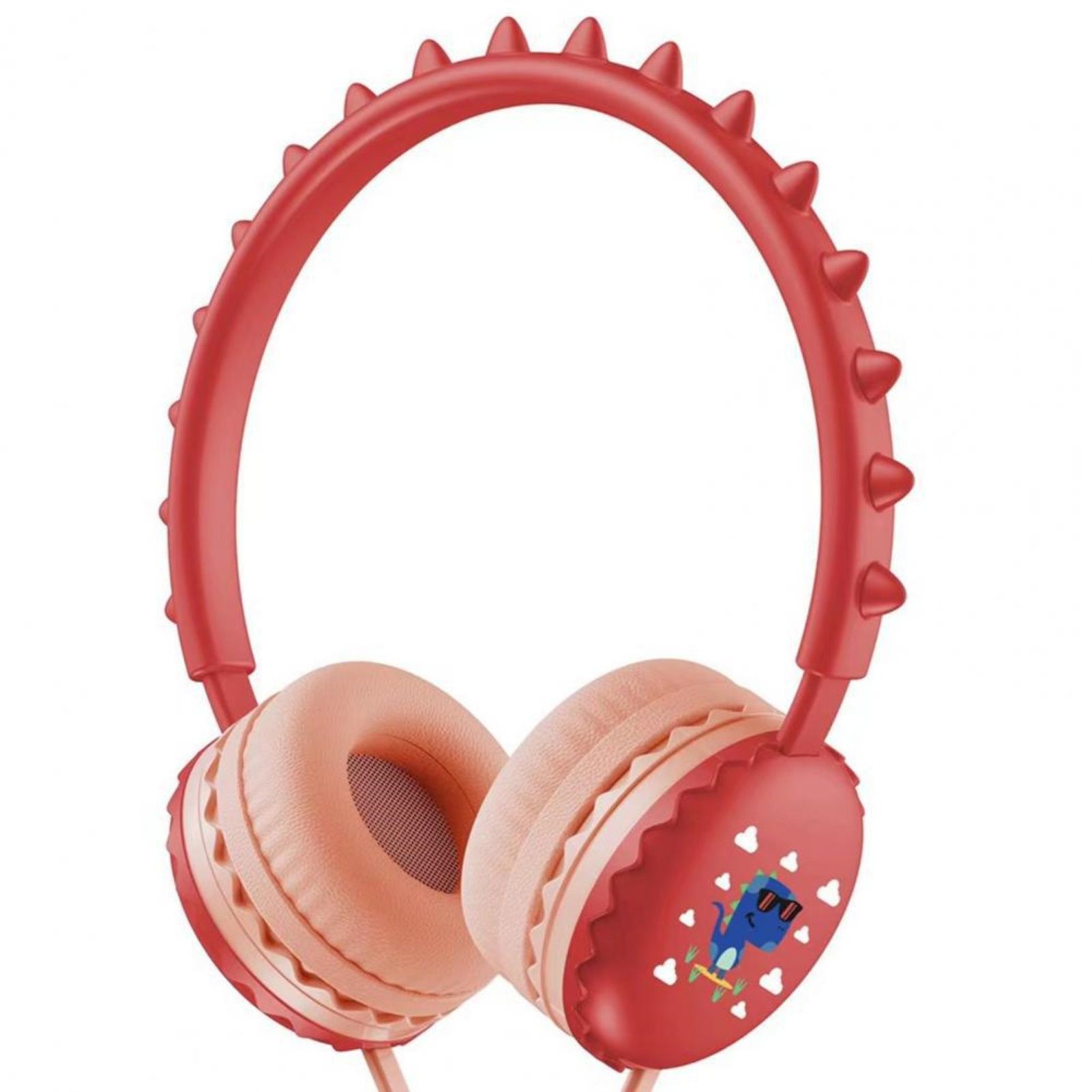 Headphone Wear-resistant Lovely Dinosaur Wired Headphone