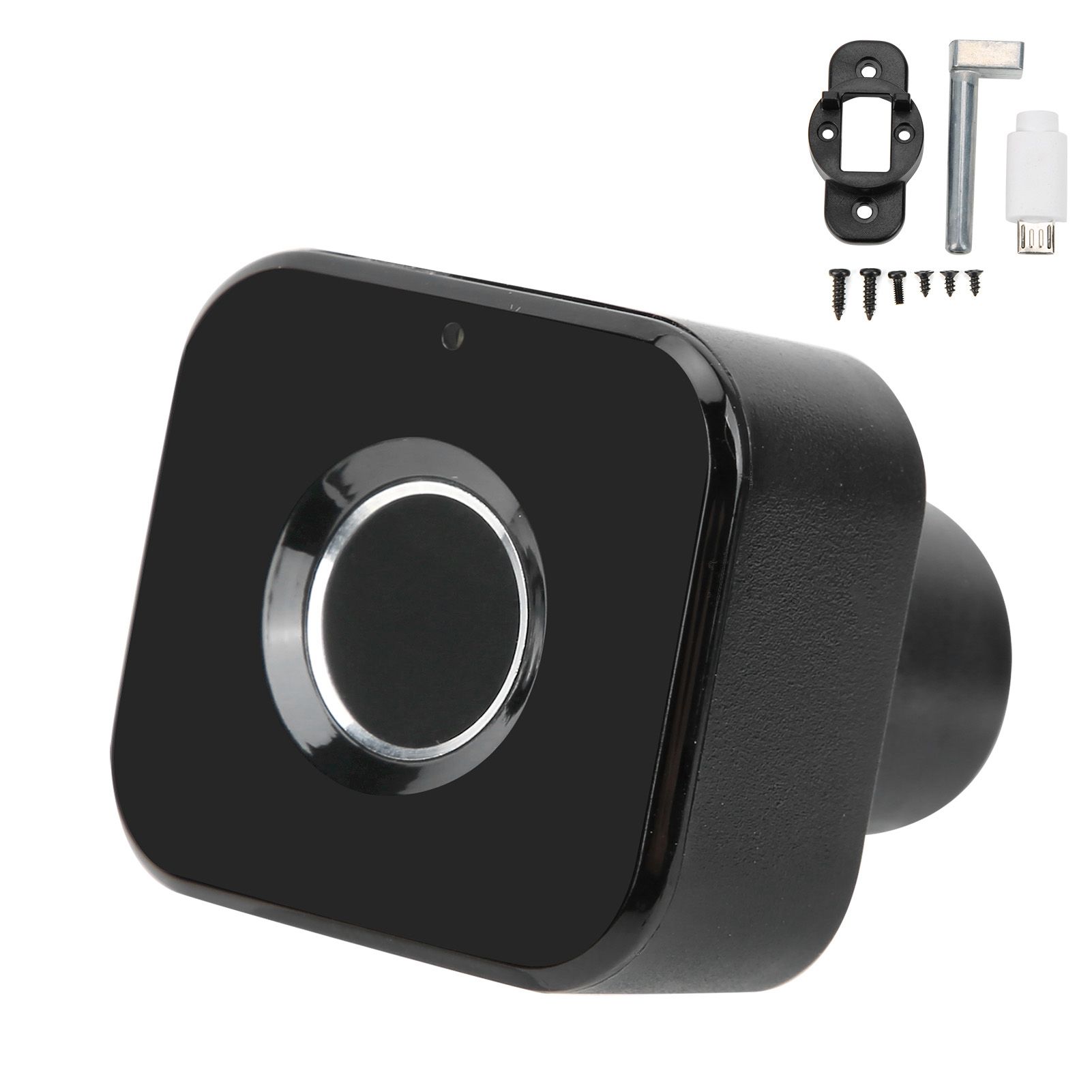 himeng la intelligent fingerprint lock usb charging anti-theft security for home office drawer file cabinet