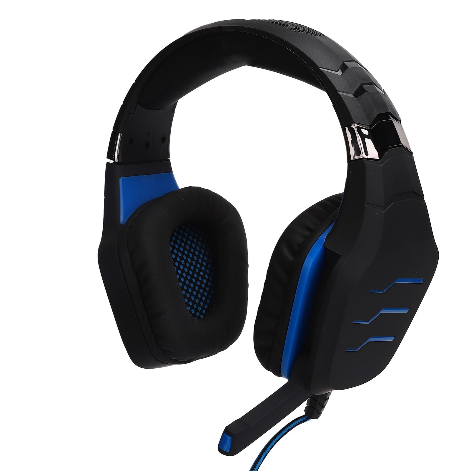 CarMeng La Gaming Headphone with Microphone Computer Games LED Luminous Headset for PC