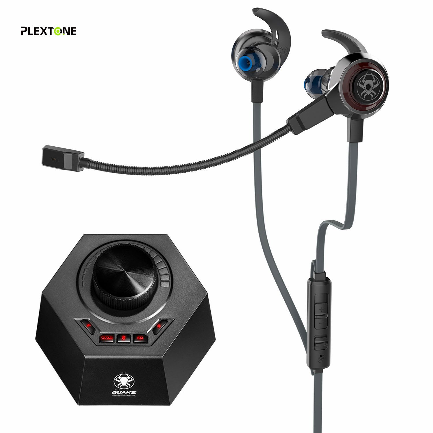 PLEXTONE G50 PC Gaming Headset Gamer In Ear Stereo Bass Noise Cancelling Earphone With Microphone For Phone,Computer,Laptop