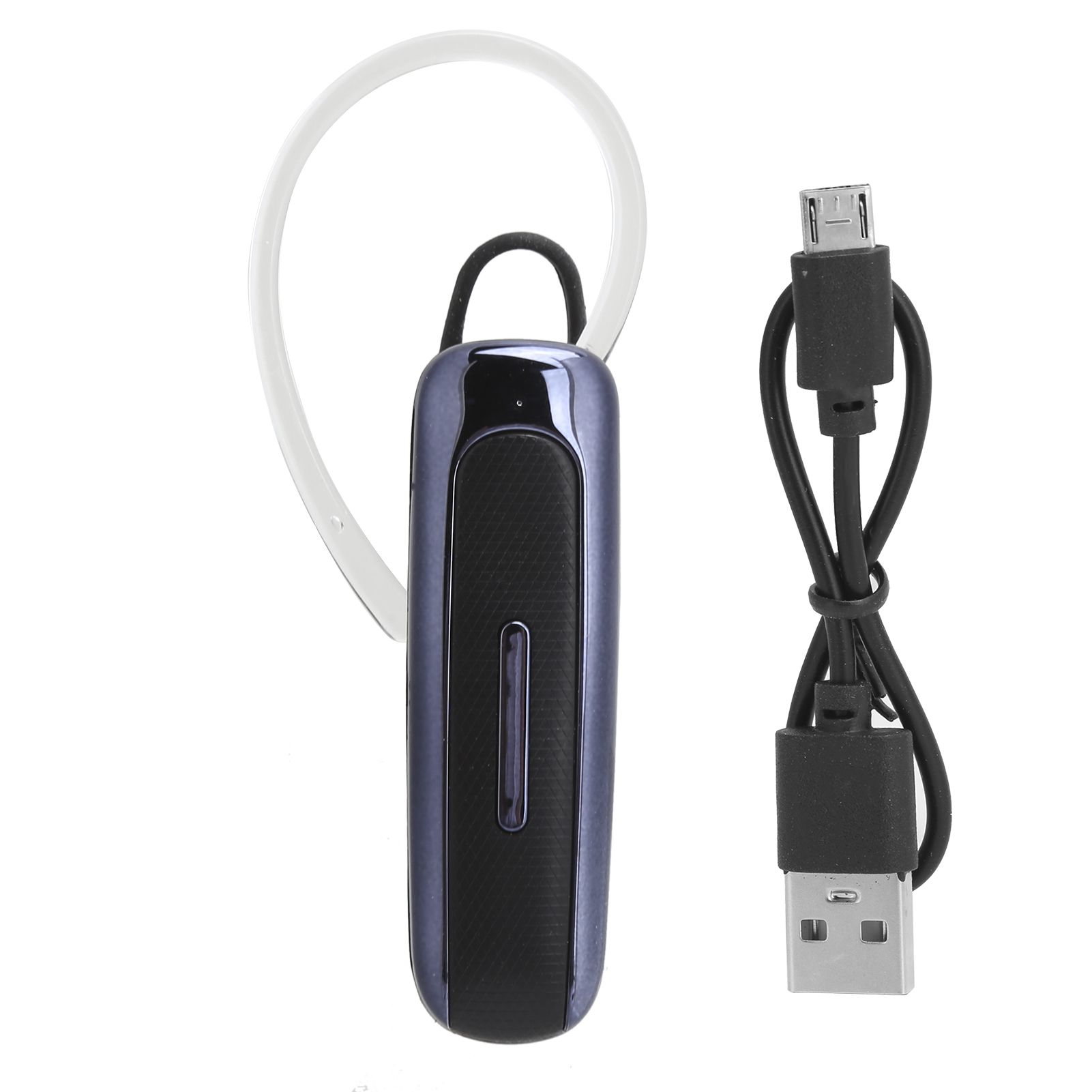 Bluetooth Wireless Single Ear Headset Hanging Business Earbuds Deep Bass Earphone with Mic for Driving