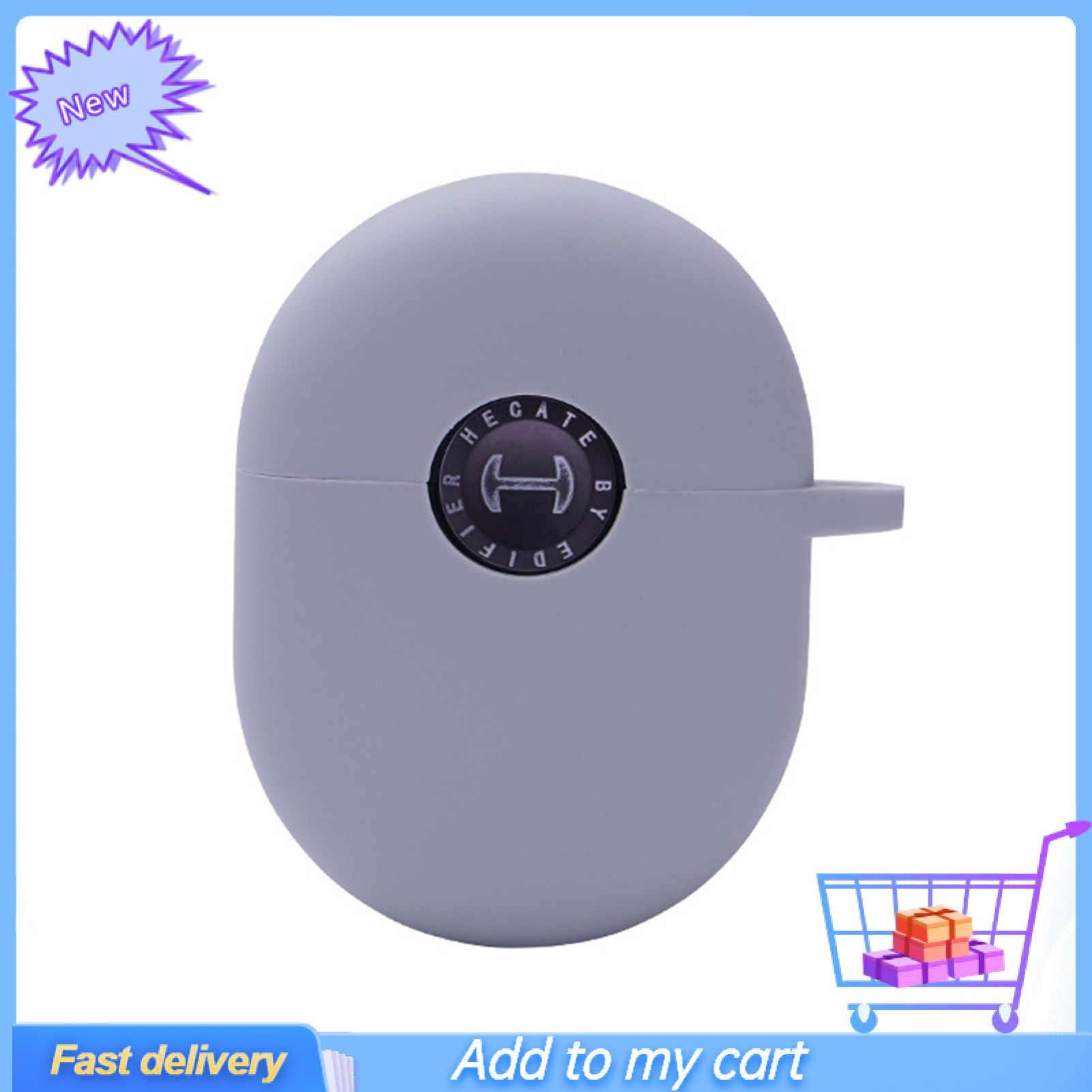GreenForest Non-slip Silicone Wireless Bluetooth-compatible Earphones Protective Case for Edifier GM 5