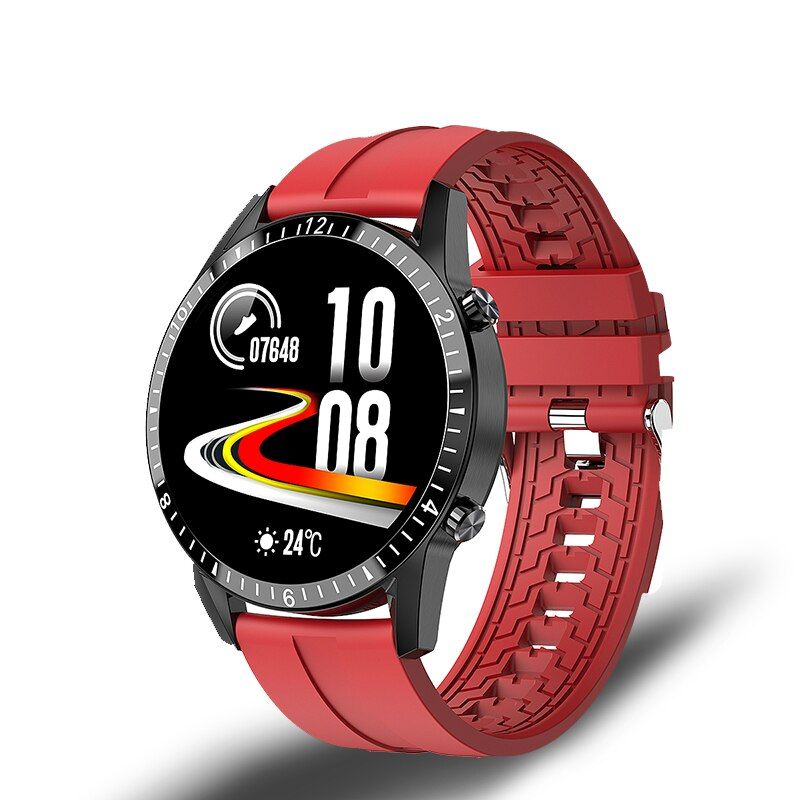 2021 New Smart Watch Men Full Touch Screen Sports Fitness Watch IP67 Waterproof Bluetooth Call For Android ios smartwatch Mens