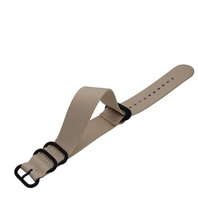 UTHAI P31 Nylon Straps 18mm 20mm 22mm 24mm Nylon Watch Band NATO nylon canvas watch strap with five-ring black buckle steel thic