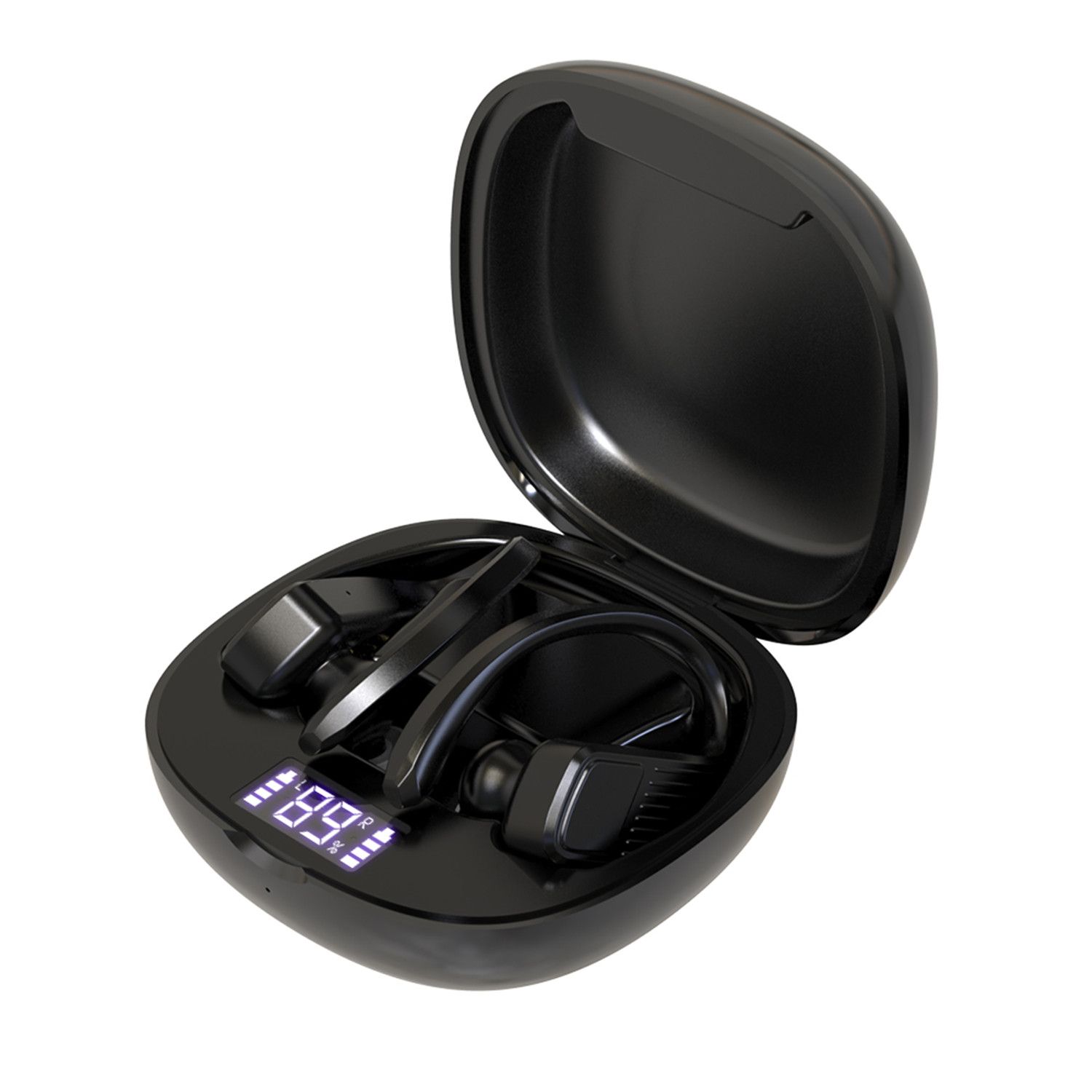 TWS Bluetooth headset 5.0 T11 wireless headset ear hanging movement waterproof digital display in ear