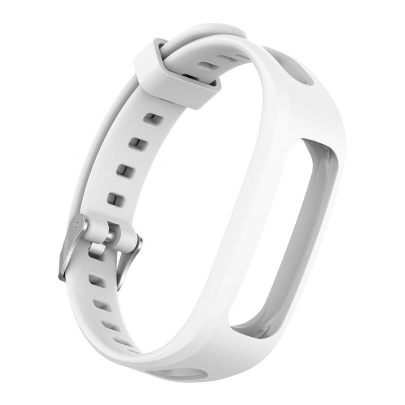 Silicone Wrist Strap Part for Huawei 4 Running band 3e Band 4e White