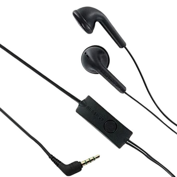 In Ear Headphones With Mic For All Samsung Mobile - Black - Headphone - Headphone - Ear Phone - Earphone