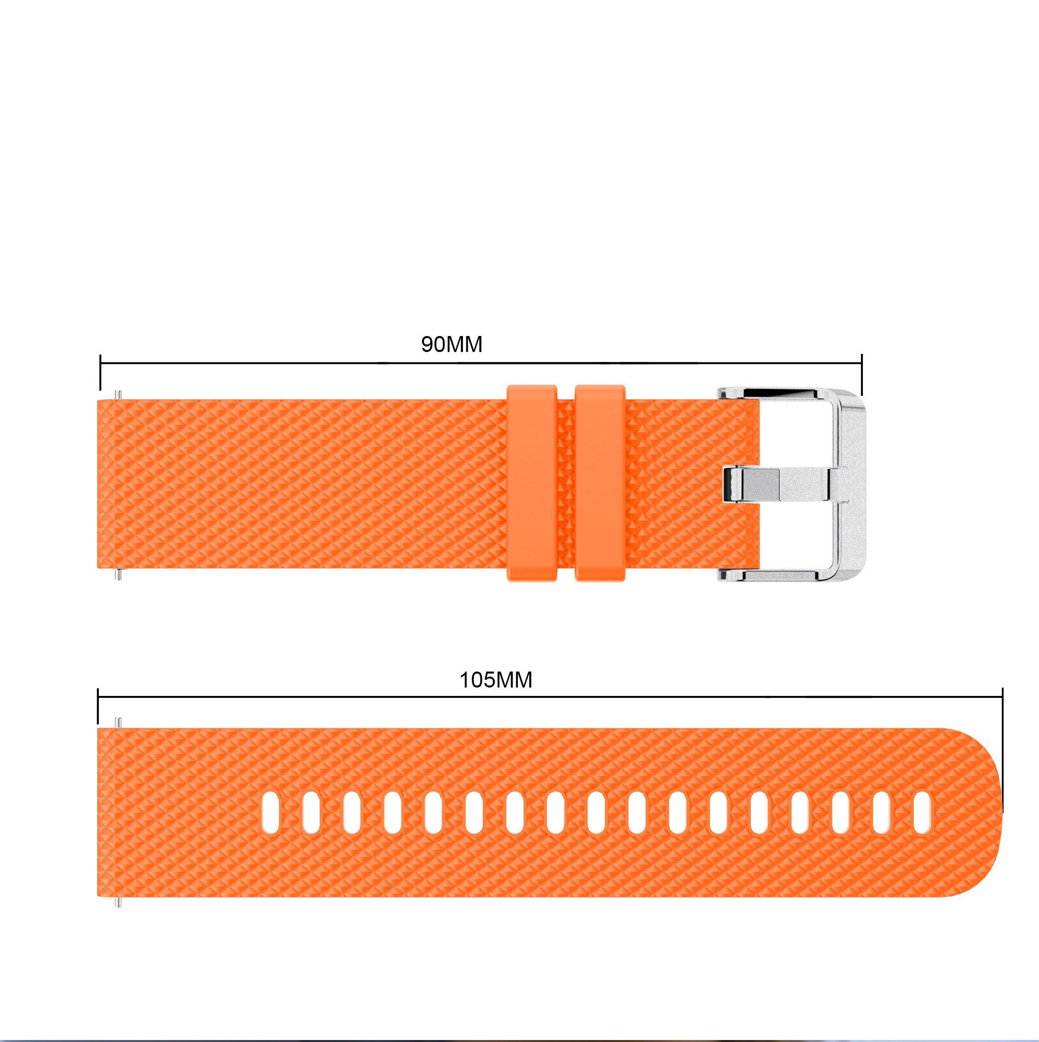Soft Silicone Replacement bracelet watch band Strap For Garmin Forerunner 245/645 Smart Watch band for Garmin Vivoactive 3 bands