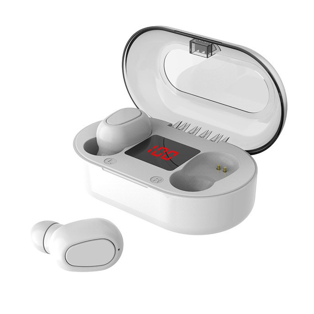 L22 TWS Bluetooth 5.0 Wireless LED Digital Display Waterproof Earphones Earbuds