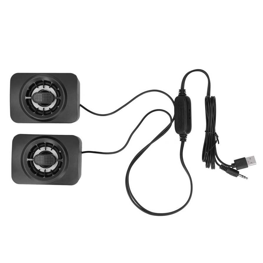 Buy Ying A1 Portable Mini RGB Speaker USB Powered 3.5mm Wired Subwoofer for PC Desktop