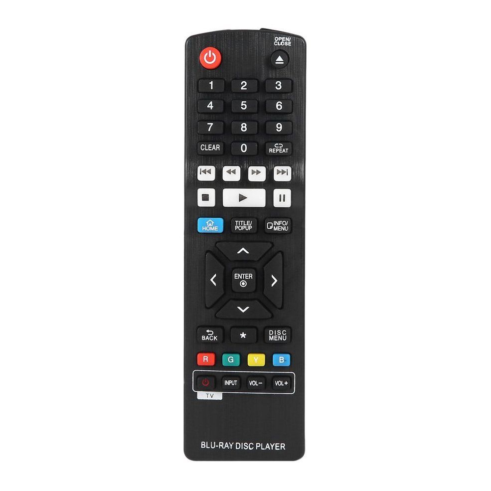 Universal BluRay DVD TV Remote Control for LG AKB73735801 BP330 BP530 BP540