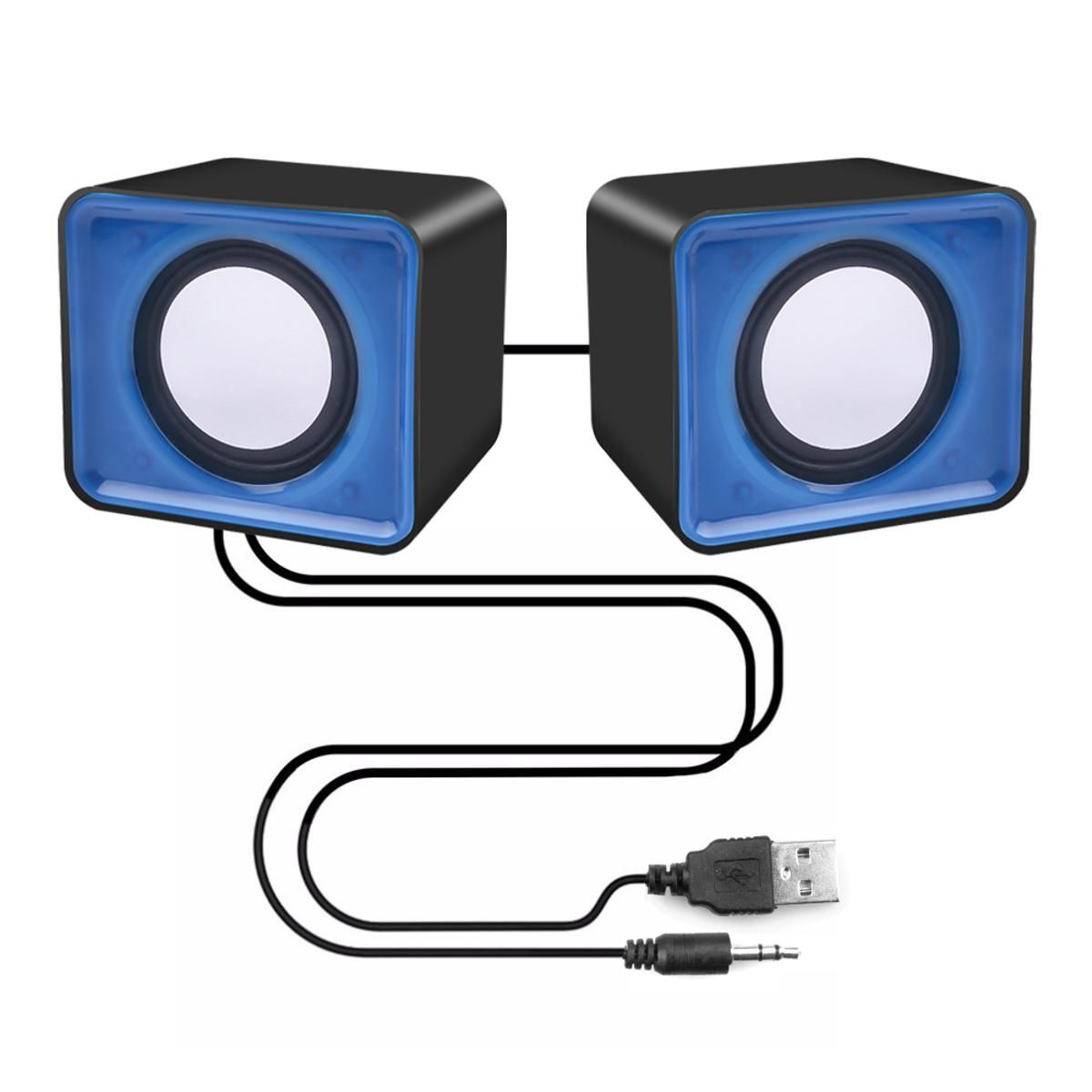 Usb  Music  Speakers ni Music Stereo Speakers For Multimedia Desktop Computer Notebook