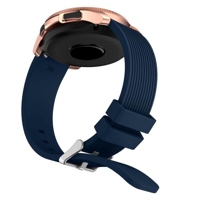 Universal 20 22mm Sport Silicone Bracelet for Samsung Galaxy Watch 3 41mm 45mm Band for Samsung Sport Silicone