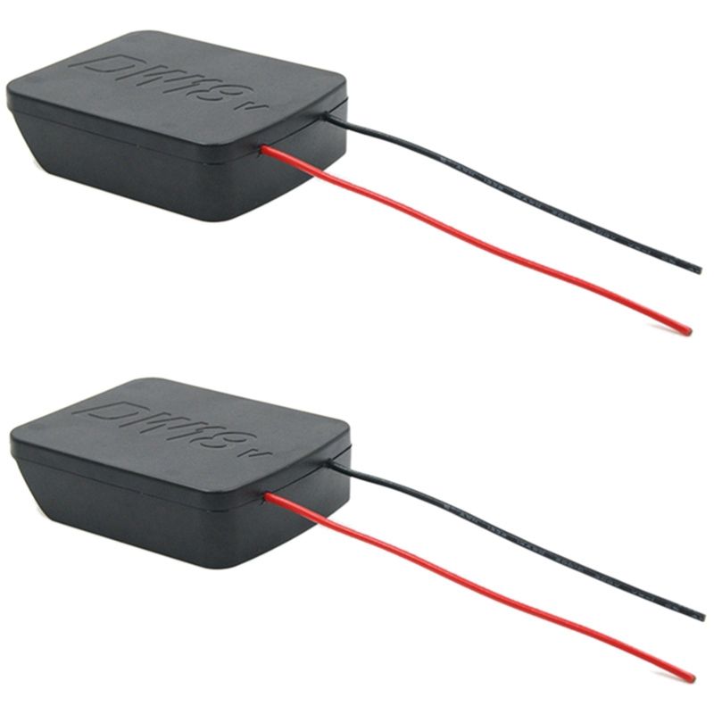 2 Pack  Wheels Adaptor for 20V Dewalt  18V Dewalt Dock  Connector 12 Gauge Robotics