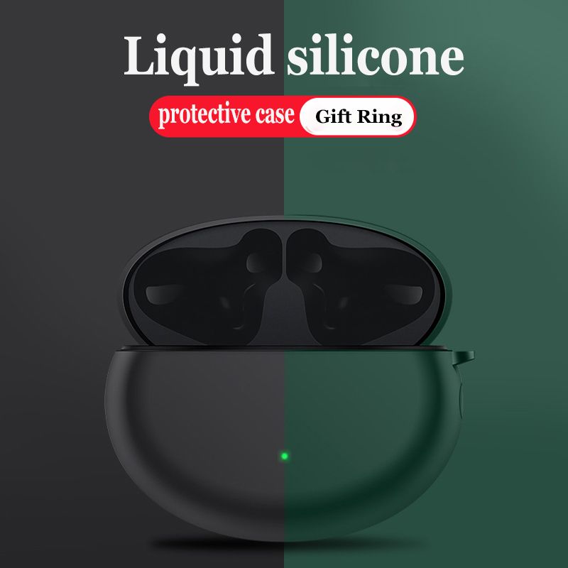 For Huawei Freebuds 4i Case Wireless Bluetooth Headset Charging Box Protector Cover Liquid Soft Silicone Back cover for Huawei Freebuds 4i