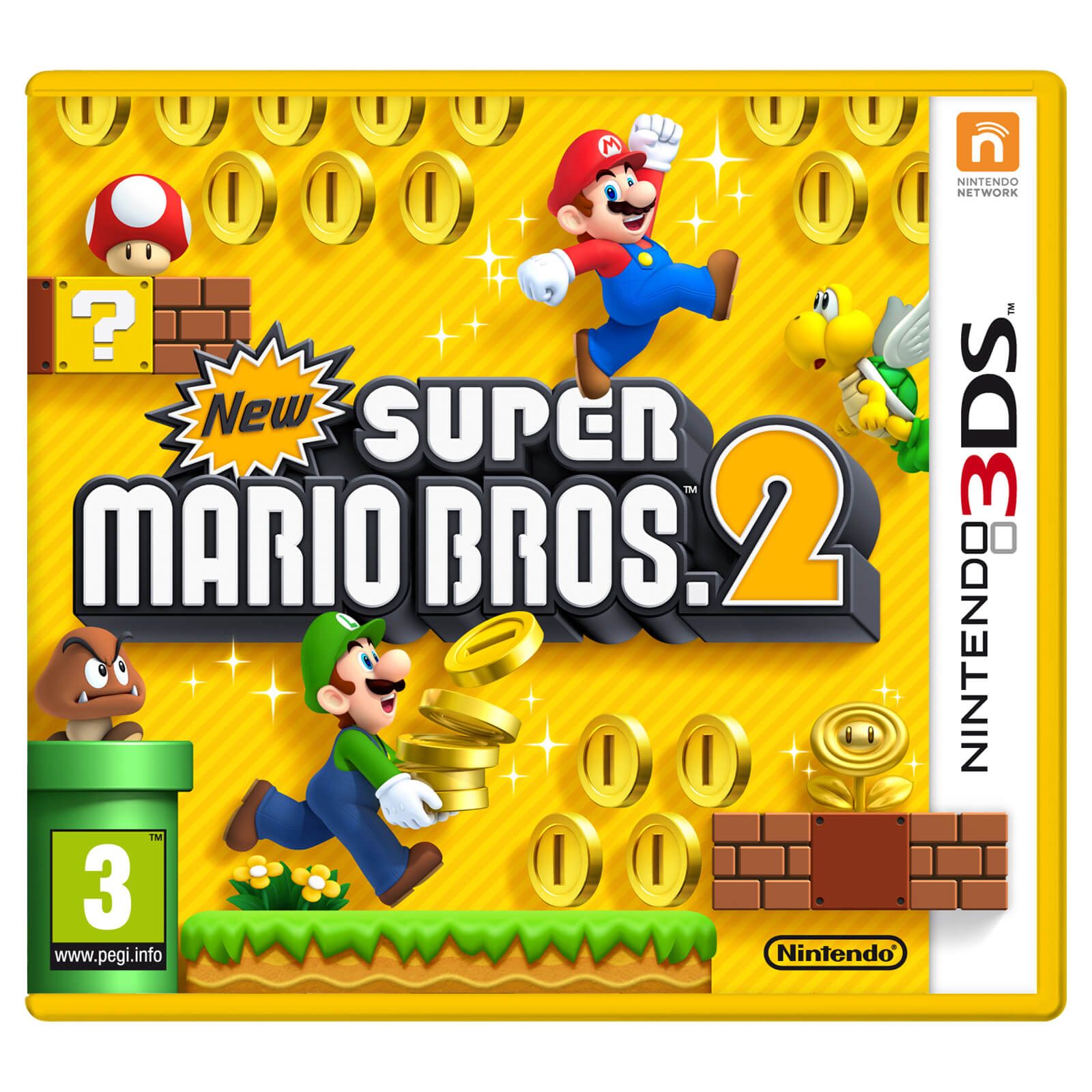 New Super Mario Bros. 2 Nintendo 3DS Game