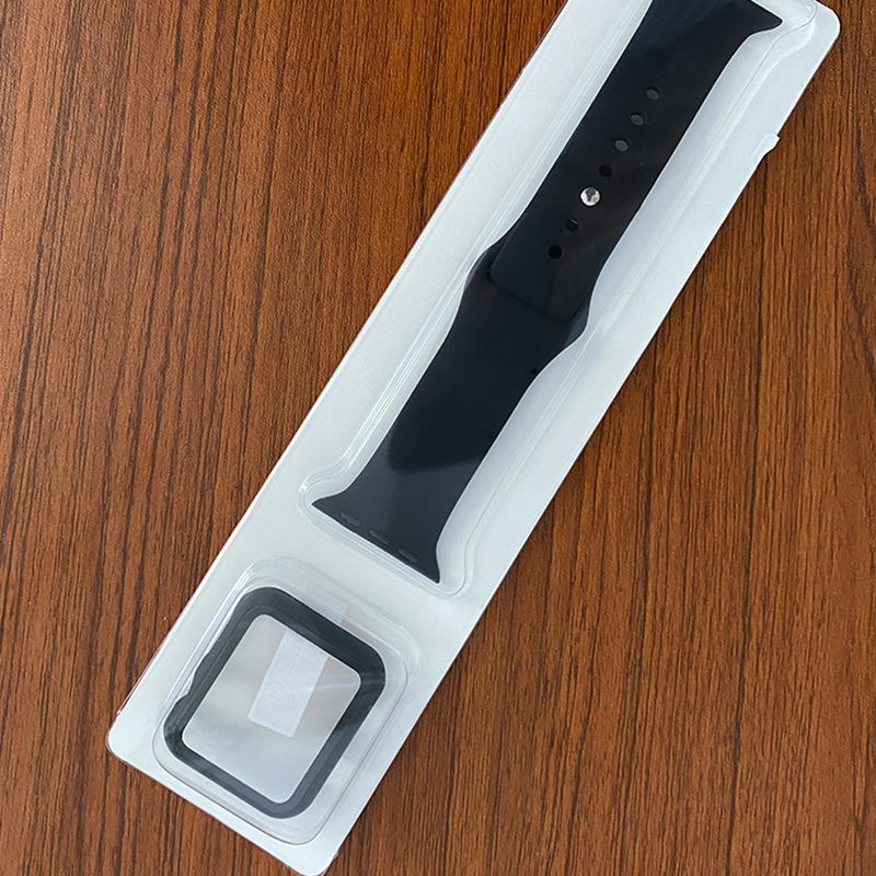 Silicon Replacement Watch Belt / Strap With Protective Case For 42mm