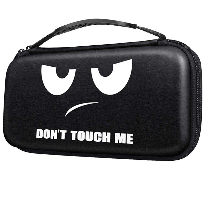 Portable Travel Protective Carrying Case With 10 Game Card Slots And Inner Pocket for Nintendo Switch Console Joy-Con