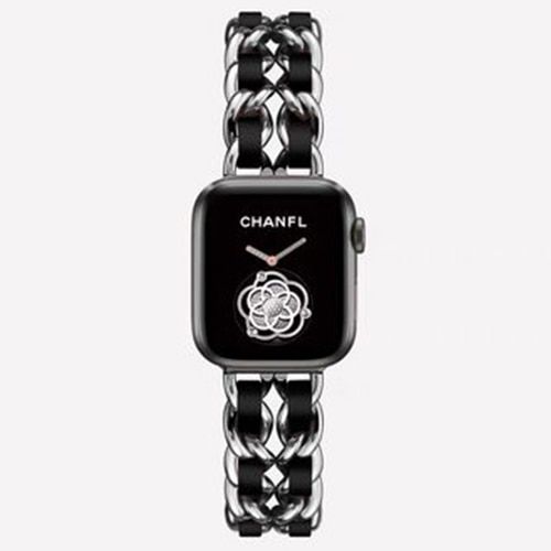 Stainless Steel Strap For Apple Watch series 6 SE band 40mm 44mm Leather iWatch 5 4 3 Bracelet Correa 38mm 42mm band Accessories
