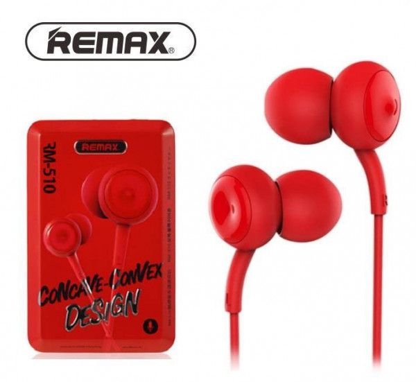 Remax RM 510 In-Ear Earphone With Metal Box High Performance Touch Music Wired Bass Stereo Headphone