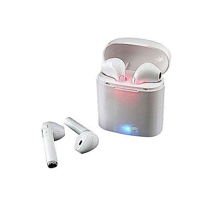 HBQ I7S Dual Mini Wireless Earphone with Power Case