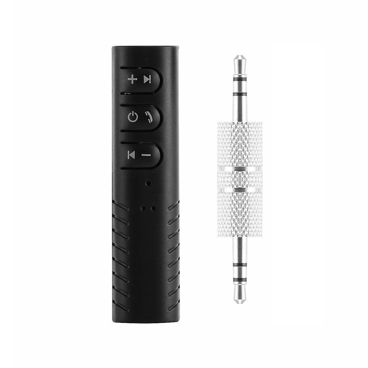 Wireless Bluetooth Music Receiver With In Ear Phone - Black