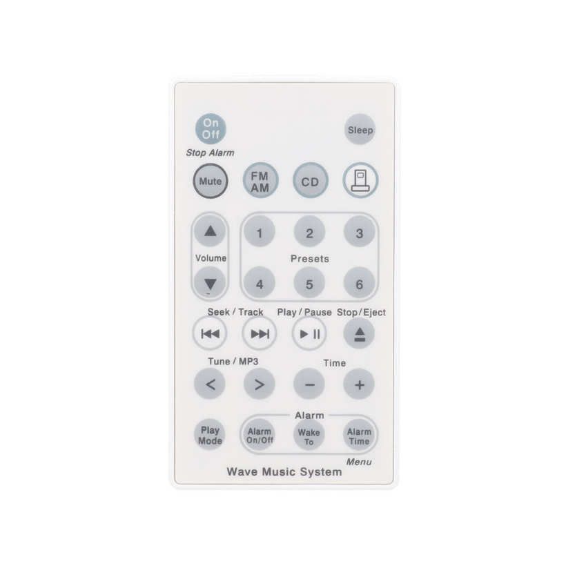 ABS Remote Controller Replacement , Universal Smart Remote Control For B1 Wave Music Multi-disc Player System